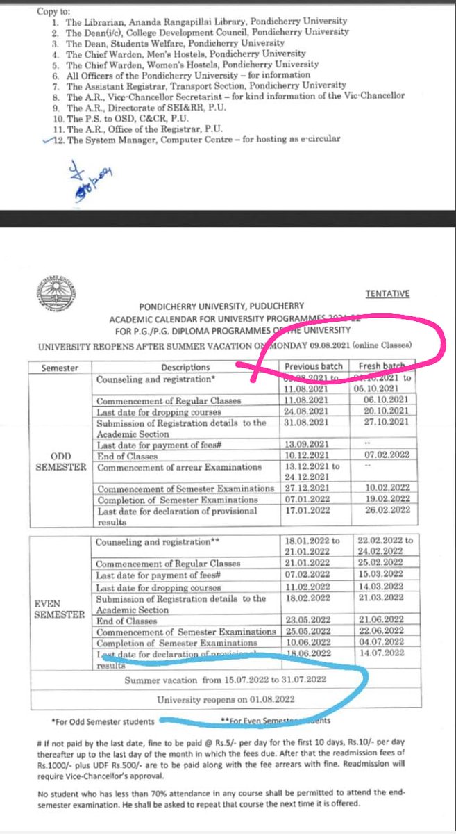 amnasahamed's tweet photo. @ugc_india

If @PondicherryU were a company it would have been bankrupted.

• Failing targets ( reopen, hostel maintenance)
• Inefficient Administration
• Doesn't give a damn about customers.(students)

Now you can add the rest.

#pu #pondicherry #UGC #PondicherryUniversity https://t.co/xGIEBGdYEw