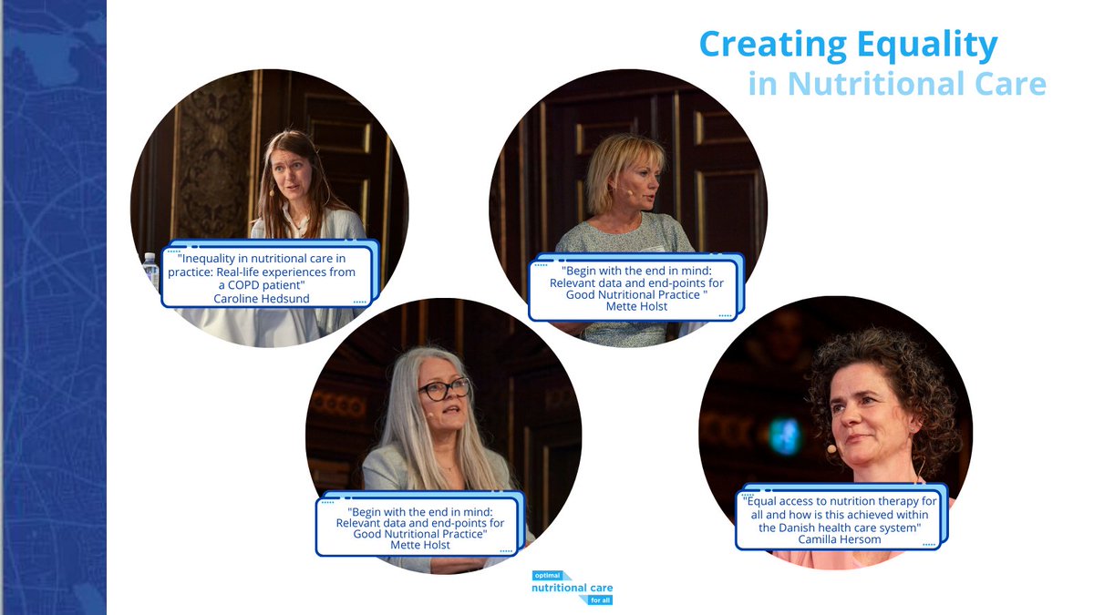 ONCAcampaign's tweet photo. Day 1๏ธโฃ
The Danish case through 4 different perspectives.
#onca
#creatingequality
#nutritionalcare https://t.co/RWTszvVwqM