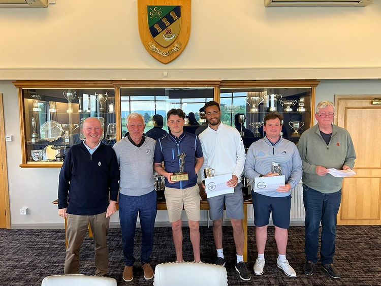 CaldyGolfClub's tweet photo. Thrilled to host the #BillRenisonMemorialColtsTrophy on Sunday. Congrats to @heswallgolfclub & hard luck to #TeamCGC who missed by 1 point! Thanks to @liverpoolcoltsgolf volunteers #WeAreCaldy #CaldyProud #EnglandGolf #CheshireGolf #LancashireGolf #WirralGolf #MerseysideGolf https://t.co/GaXXcqV3Ca