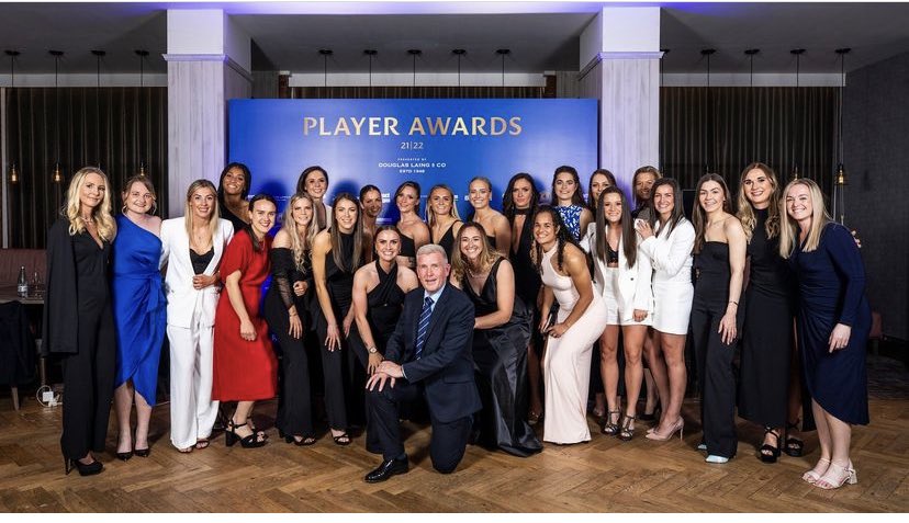 emmatraynor94's tweet photo. So proud to have been part of the journey that led to this season with such a special group of players and staff @RangersWFC 

Invincible Champions 💙 https://t.co/KW4mSvJ88b