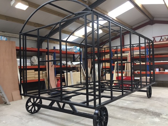 Building your own shepherd hut? We can have a steel frame and chassis ready to collect in just 6 weeks! #tinyhouse #glamping #selfbuild <a href="/shepherdhuts/">RiversideShepherdHut</a>