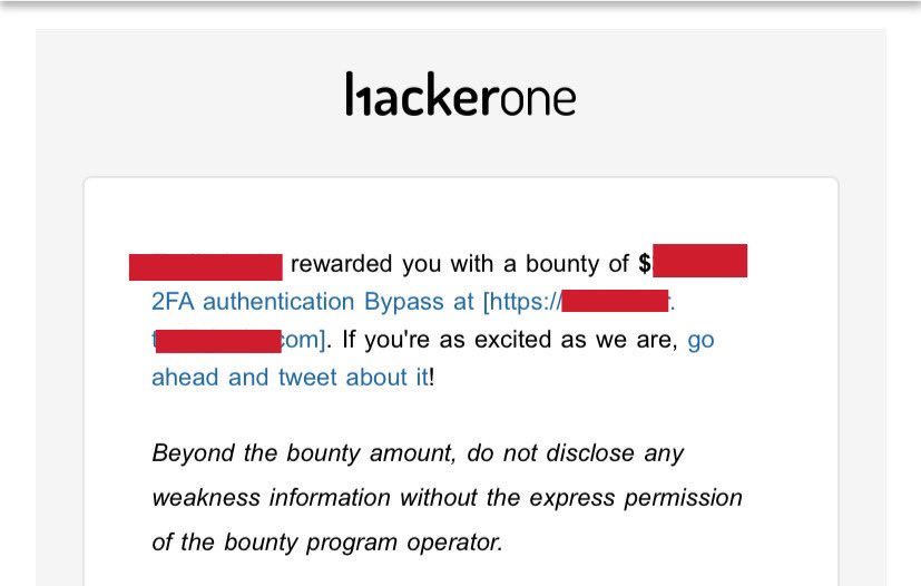 ht0x0_'s tweet photo. Good to be back at H1 after a long break.

Dont just blindly bruteforce 6-8 OTP. Try to understand the applications logic and bypass with alternative path which dev might not notice about.
#bugbounty https://t.co/KJzfFUekU1