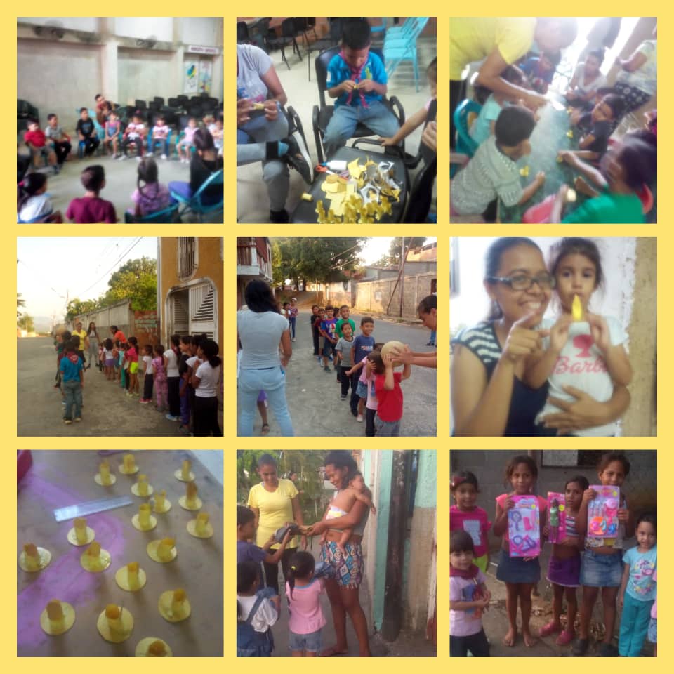 Club Resplandor Kid's de Dos Lagunas, Zona 5 de la AVCS. Cumpliendo con su Reto #2.
<a href="/UVOriental/">Adventistas Venezuela</a> <a href="/AVCSur/">Asociación Venezolana Centro Sur</a> <a href="/JovenUVO/">Jesus Chacon</a> #SemanaDelPañueloDeAventureros2022