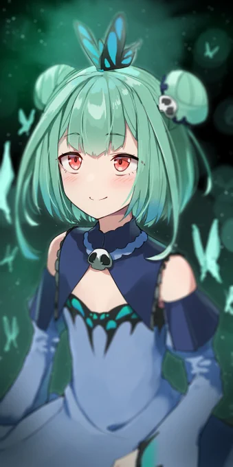 26日目。潤羽るしあ様。
#絵クロマンサー #100日チャレンジ 