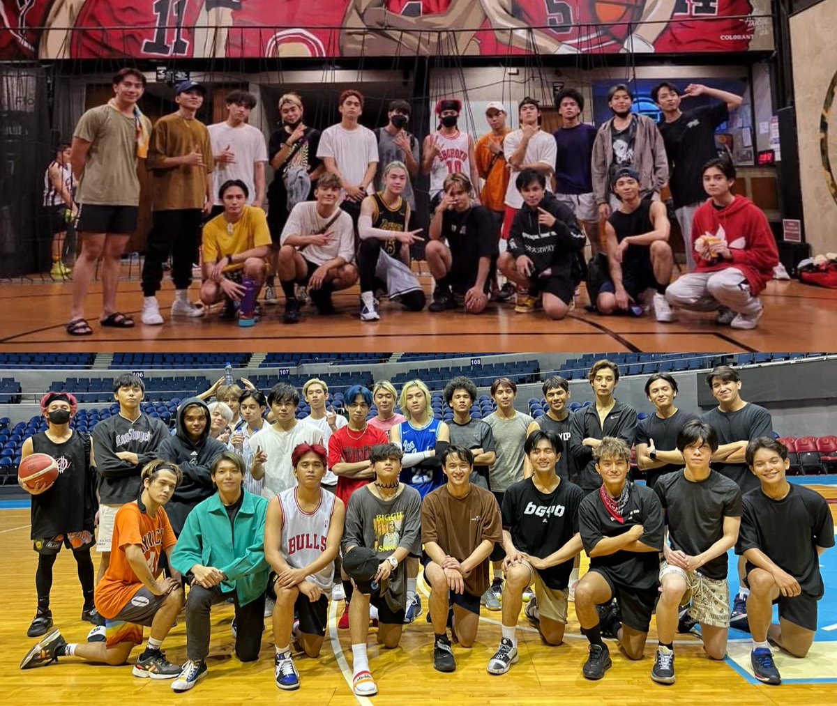 urlovekeun's tweet photo. ppop boy-groups basketball bonding 🫶🏻 https://t.co/Z6SP79BsPc