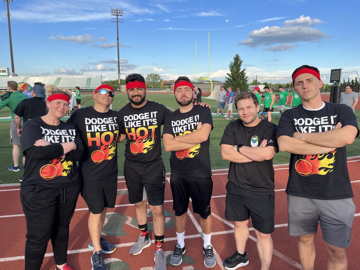 _CoachC_'s tweet photo. Introducing the Jerome โDodge It Like Itโs Hotโ dodgeball team!!! Made it to the Final4, but in our hearts, we are the real champs for working at such an awesome school! #WowThatWasCorny #ButIMeanIt #MyArmIsStillSore #ElementrySchoolTeachersThrowHardTho https://t.co/wJGZk404QF