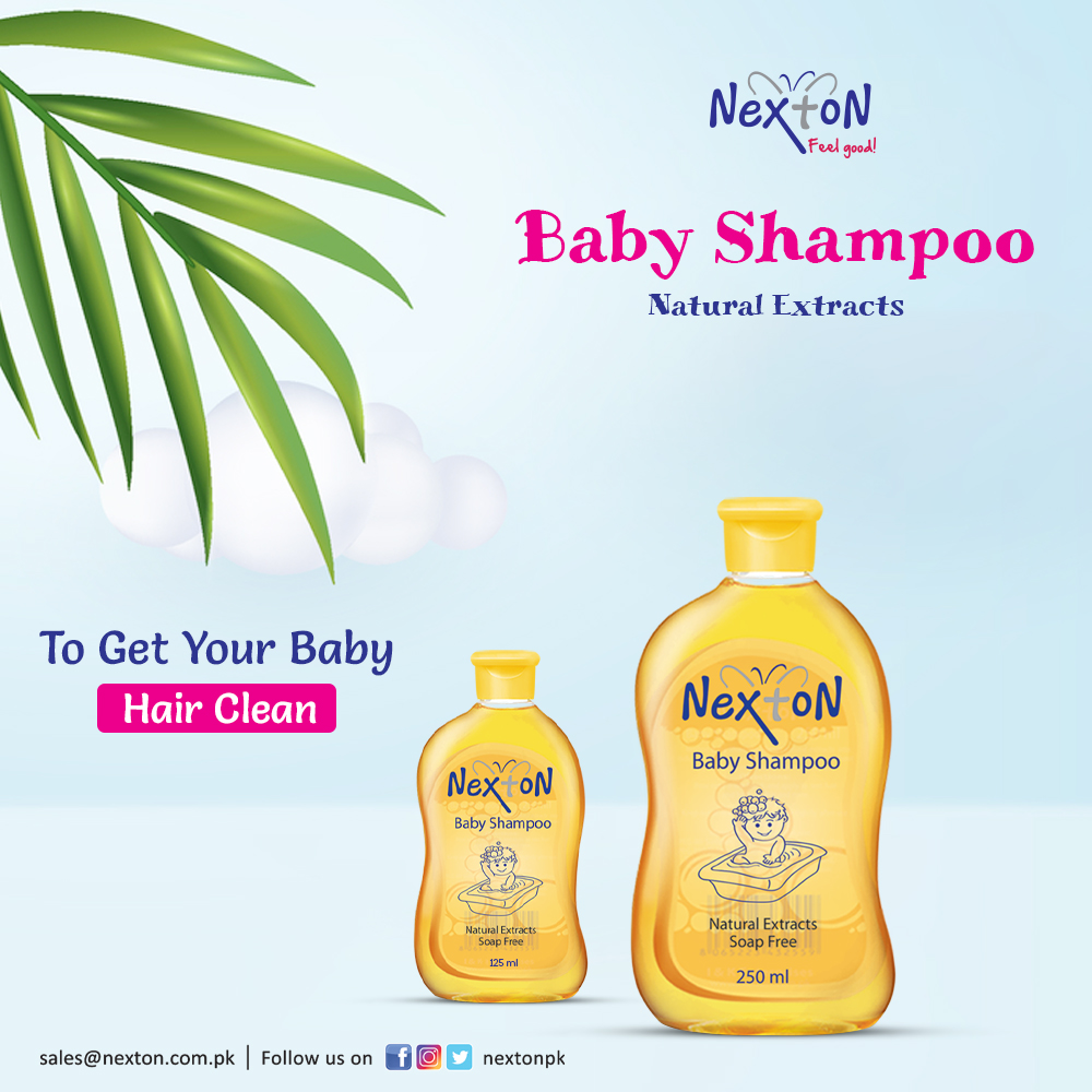 nextonpk's tweet photo. Nexton Baby Shampoo is a super-gentle foaming shampoo and is specifically formulated to clean baby’s hair without drying. 
𝗡𝗼𝘄 𝘆𝗼𝘂 𝗰𝗮𝗻 𝗯𝘂𝘆 𝗢𝗻𝗹𝗶𝗻𝗲
https://t.co/5qISyEzgEM
#Nexton_Baby_Shampoo #Soft_Skin #Beauty #cosmetic #Baby https://t.co/QH6Un6TQnM