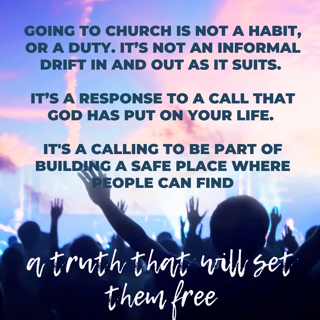 ChestertonElim's tweet photo. Going to church is a calling. It's a place we can be strengthened, build bonds, love, held accountable. We are called to be a part of church so we can be committed to serving God. Where church functions properly in unity the psalmist says God has commanded blessing to fall https://t.co/V7rBhCzIam