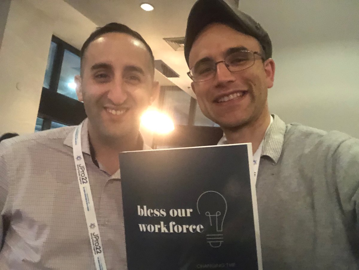 Today the #blessourworkforce institute gathers again to discuss blessing #2 - “build around the talent” Among the esteemed cohort is  Sam Aboudara, COO of <a href="/NJYCamps/">NJY Camps</a>   Sam is a class act - a treat to know and work with you. #leadership #talent #jewishcamp blessourworkforce.com