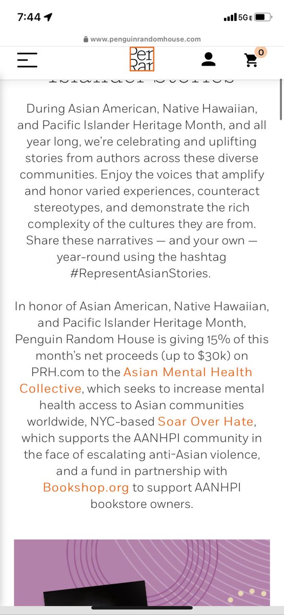 I guess @penguinrandom doesn’t care about representing Pacific Islander stories (and let’s at are mental while we’re here)…we’re sick and tired of the acronym AAPI or API. Include us or don’t. This getting fucking old #representasianstories #REPRESENTPACIFICISLANDERSTORIES