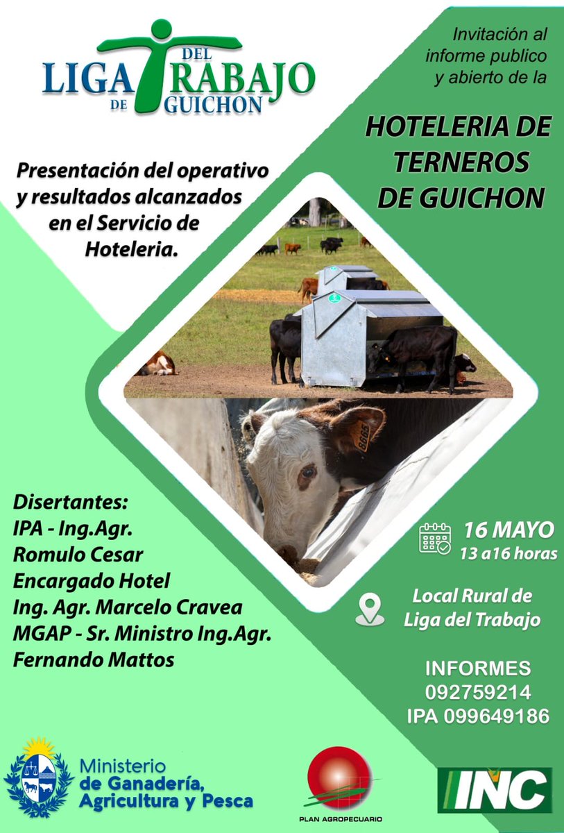 DelGuichon's tweet photo. Esta tarde los esperamos en Local Rural Liga del Trabajo, a partir de las 13 horas. https://t.co/OQhQAGK982