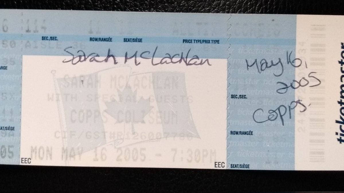 Lisa_Pearl_72's tweet photo. Starting to fade so I write down the key points to remember that I was there. Were you? #Copps #Hamilton #MyConcertTicketStubs #LiveMusic https://t.co/Ipi3GOQIyu