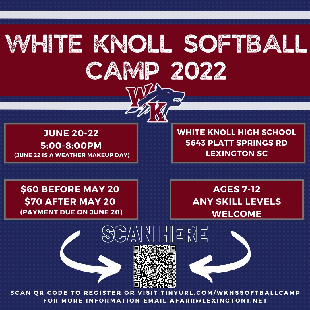 WKHSsoftball's tweet photo. Update: see below for updated email address! https://t.co/CdM60gvK7N