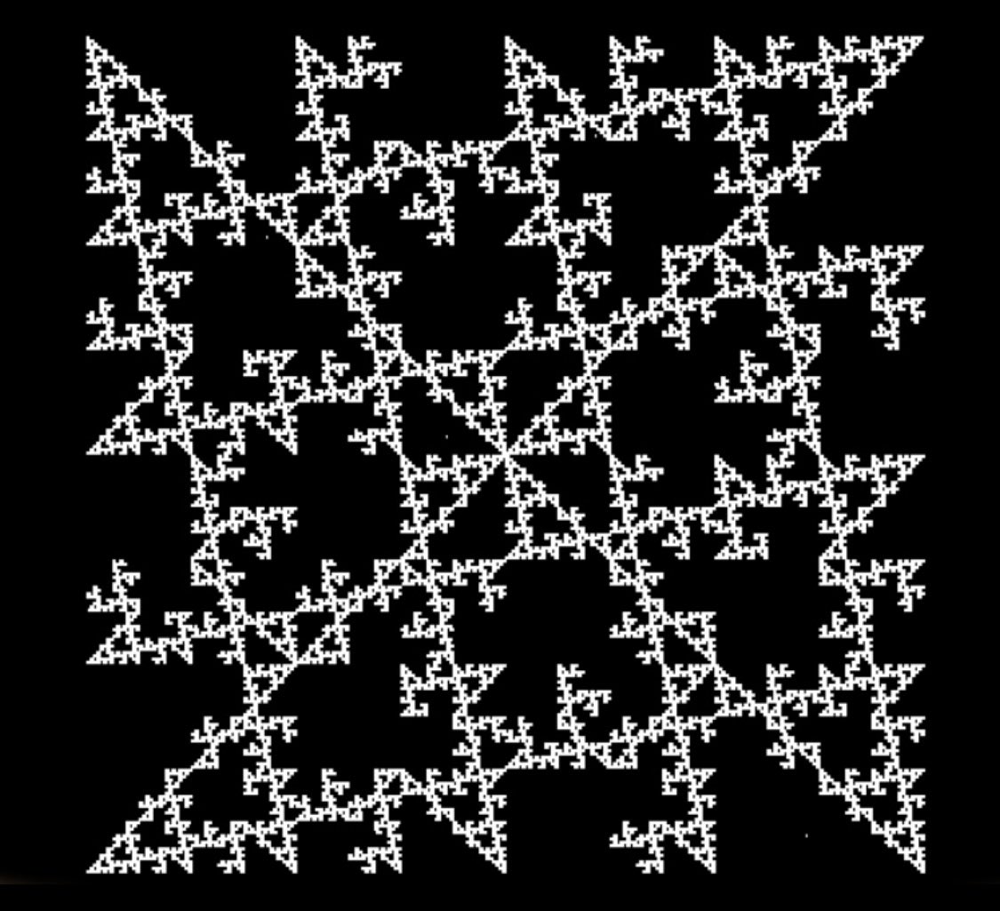 8bitfractals's tweet photo. A restricted chaos game

BBC Microcomputer (6502, 1981) https://t.co/mryQuSmfEk