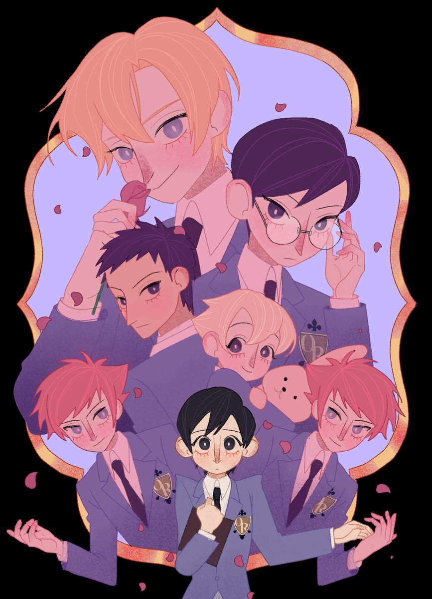 「Ouran HS Host Club 」|𝑺𝑨𝑵𝑺𝑨✨のイラスト