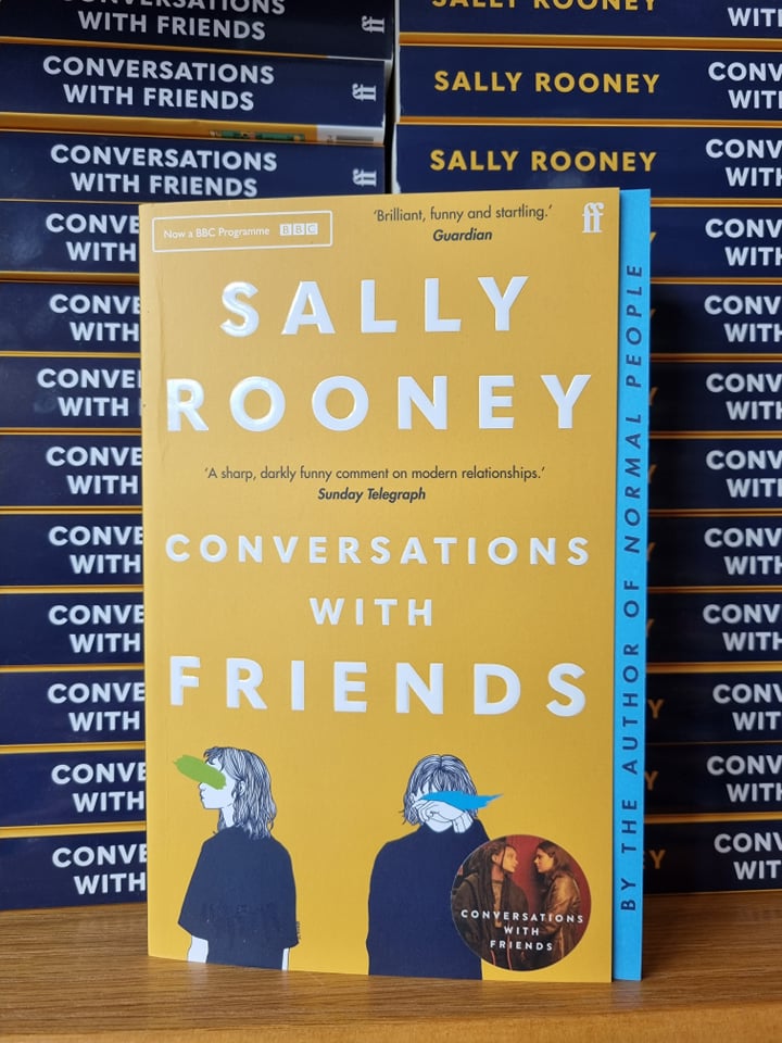 Happy Monday everyone! In celebration of the TV adaptation of Sally Rooney's Conversations with Friends being released this week, we'd like to give a copy of the book away to 3 people (anywhere in the world). Like, RT, or follow us by 11pm Wed to enter! #ConversationswithFriends