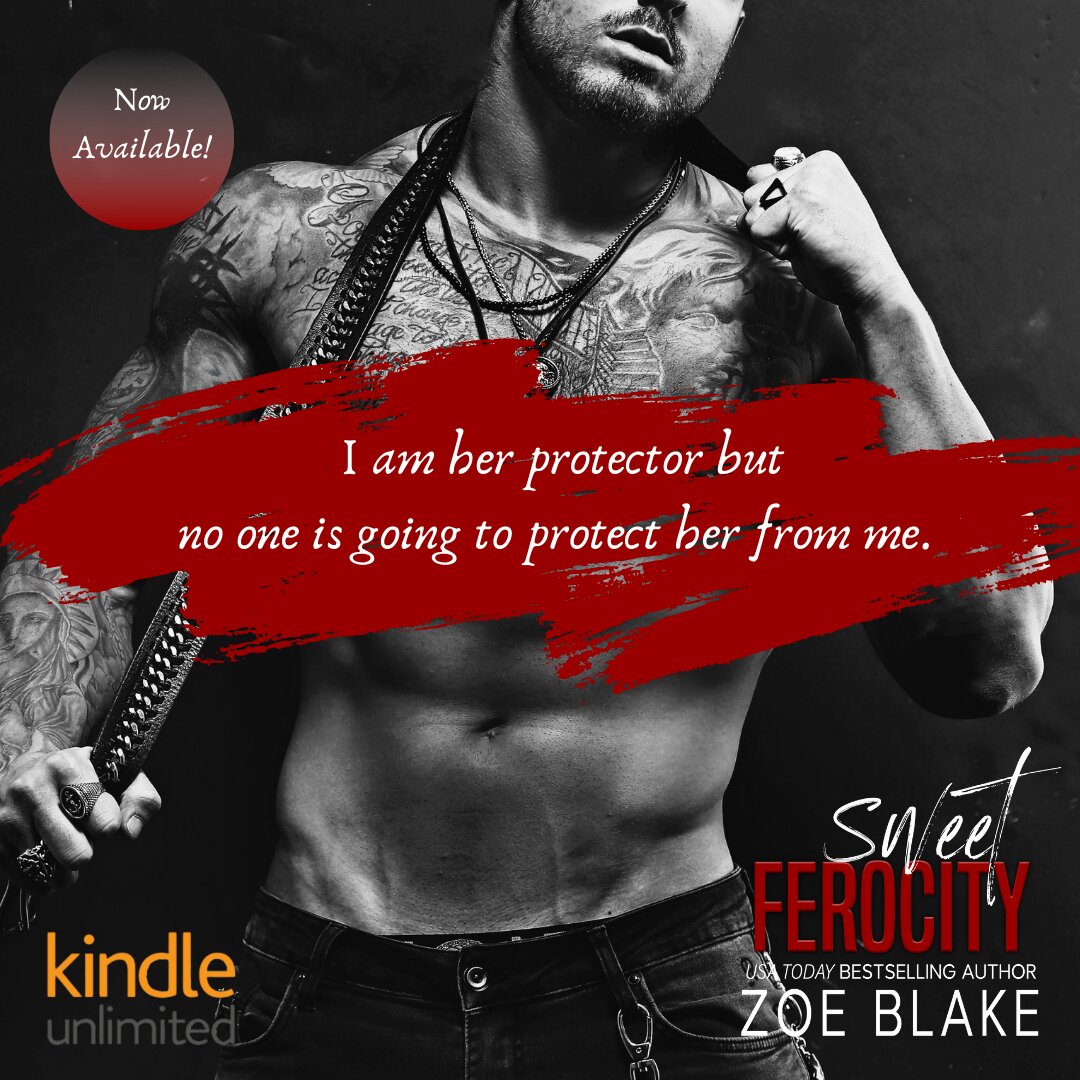 GiveMeBooksPR's tweet photo. #NEW #KU “This book was ten stars of delicious!” “an exciting, dangerous and sexy world” Sweet Ferocity by @zoeblakebooks #RuthlessObsession https://t.co/IedQWl7jBx https://t.co/Ck0xbKHQ0z