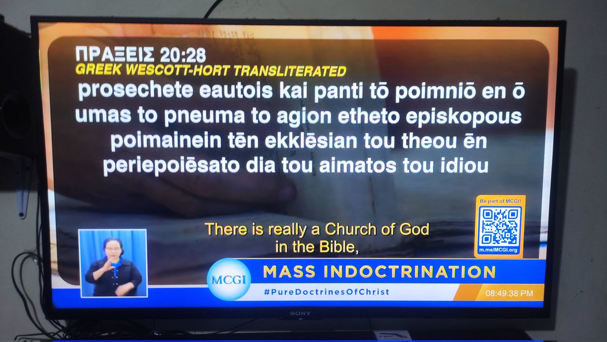 dkimberlygrace's tweet photo. Dios ang May-ari ng iglesia kaya ang sabi sa Biblia, "Iglesia ng Dios"
Gawa 20:28

The Church Built By God
#PureDoctrinesOfChrist https://t.co/ASVqqqDyxC