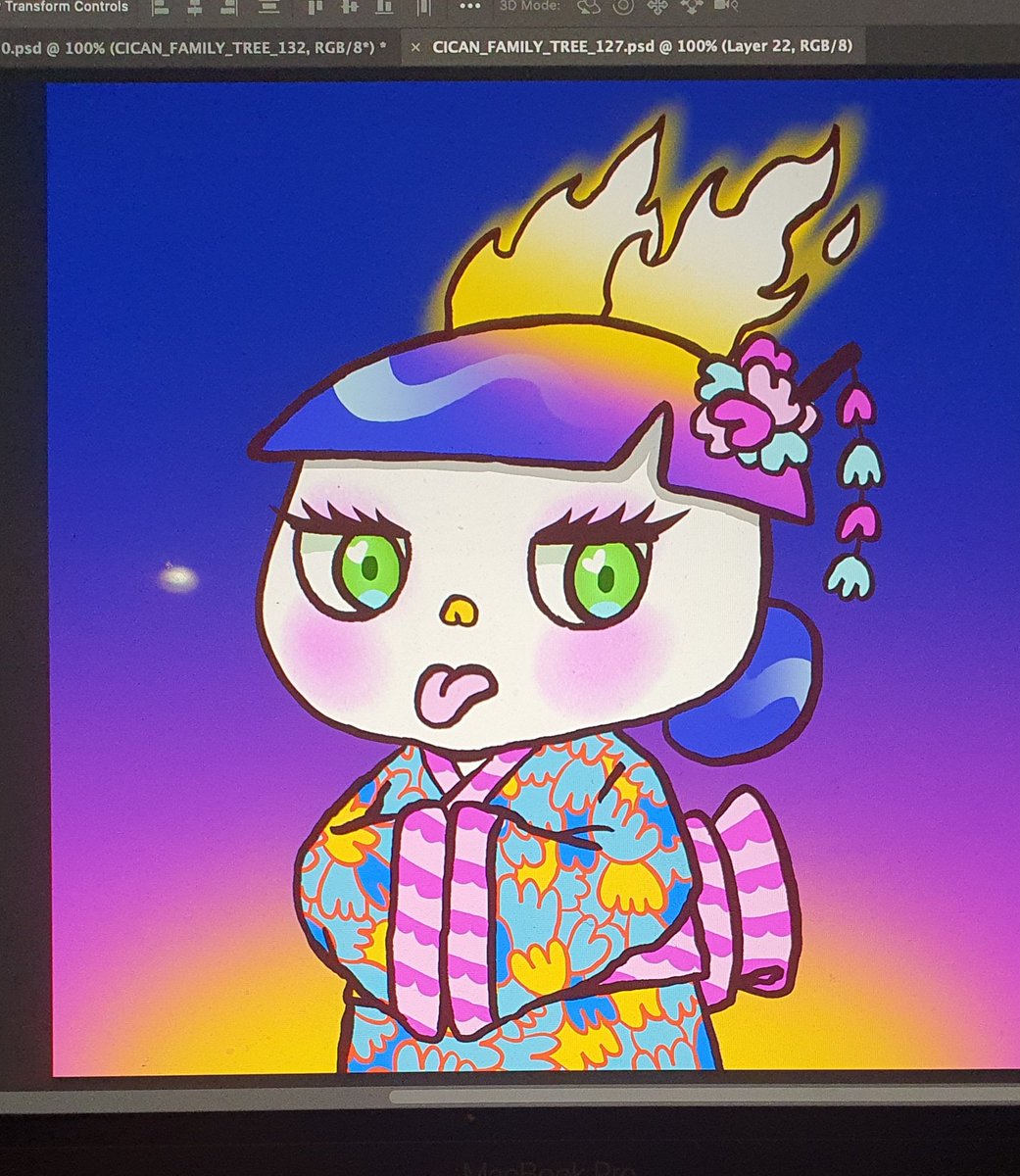 maswaditya's tweet photo. GN! GN! Cican has many relatives! One of them is a woman in a kimono with ears of fire 🔥🔥
#CicanFamilyTree #555 #CicanNFT #NFT #NFTProject https://t.co/9BOhjG2rNX