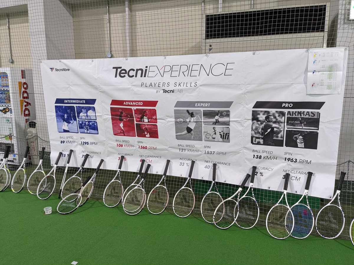 gumimin_'s tweet photo. テクニファイバーの試打イベントに参加してきました！
先日TF40を購入したのですが、それ以外のラケットもそれぞれ特徴があり魅力的でした。
また同じラケットで異なるストリングスも試すことができ、そ��中でHDMXは一度張ってみようかなと思いました。
#テクニがキテる
#PR https://t.co/7PqM1tDtA9