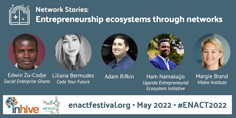 axumoid's tweet photo. I am thrilled to be speaking with an amazing and diverse panel about "How networks can foster entrepreneurship ecosystems" on 17th May 2022 at 5pm GMT/ 8pm EAT. Register at https://t.co/4Cmv1EhQbe. Don’t miss it! #ENACT2022 @TheUEEI https://t.co/S7pObsxW7V