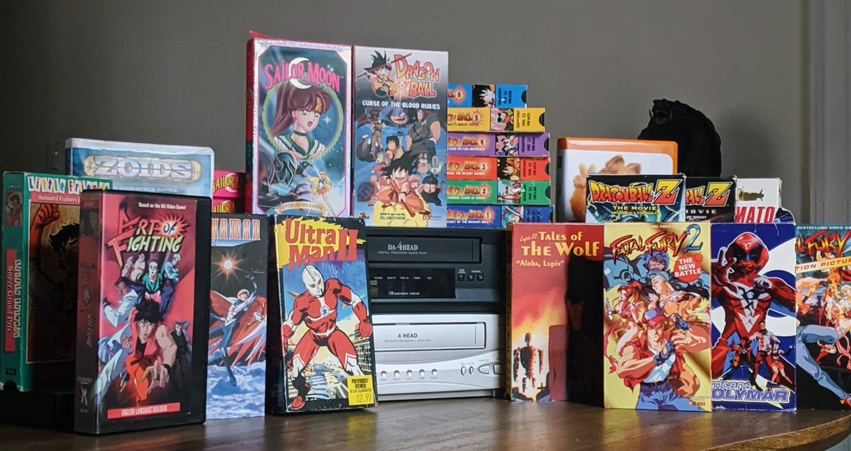 goji_guy's tweet image. Anime peaked on VHS RT if you agree