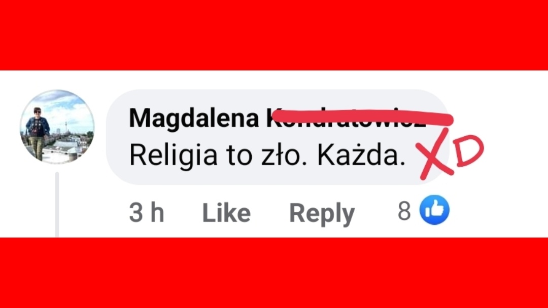 myslozbir's tweet photo. 17.

"Religia jest zła! ZAKAZAĆ!
- powiedziała feministka.

Cóż za ironia 😆

Koniec. #PiekłoKobiet https://t.co/q3Hwd0QprK
