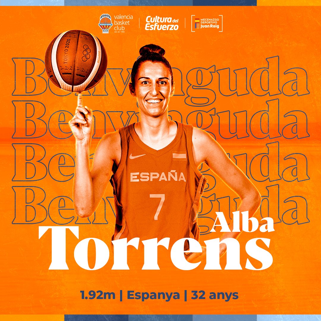 valenciabasket's tweet photo. 📝🧡 #QueMeQuedo

Cas👉 @albatorrens_7, una estrella internacional para Valencia Basket
https://t.co/HJP5aPZOwa

Val👉 Alba Torrens, una estrela internacional per a Valencia Basket
https://t.co/d4tQwViJo3

Eng👉 Alba Torrens, an international star for VBC
https://t.co/F6I8mBhb0E https://t.co/hGGqbyoziu