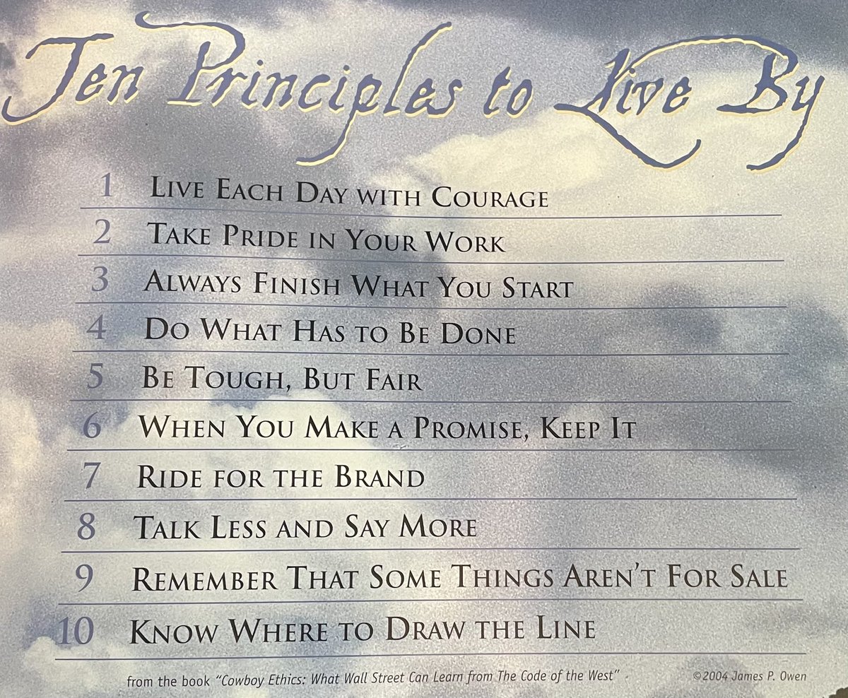 CowboyBart333's tweet photo. #YOUmattAR #LifeatATT #attemployee #FocusOnYou #RetailRaffle   Simple guidelines to live by… Cowboy Up!  Motivation Monday
@CowboyBart333 https://t.co/opmZiGyzkR
