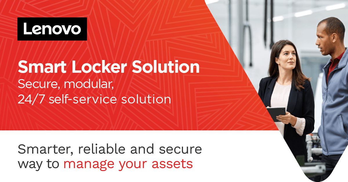 Getech_HE's tweet image. The @Lenovo Smart Locker Solution delivers agile user experiences that today’s work-from-anywhere workforce demands. It allows teams to pick up, drop off &amp;amp; safely store devices on their own schedule.

Read the solution brief: getech.co.uk/PDF/Lenovo/Len…

Contact educ@getech.co.uk