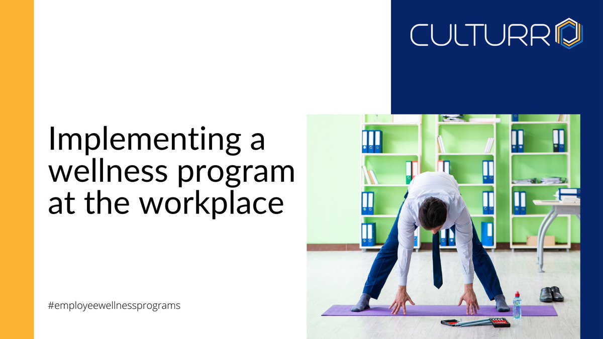 Culturro_'s tweet photo. Starting a workplace ๐wellness program is a great way to motivate your employees and improve their health, which may lead to better ๐ดperformance, lower health-care costs, and lower rates of absenteeism.๐คฉ
#employeewellnessprograms #employeewellbeing #employeehealth https://t.co/oTChPBTnIY