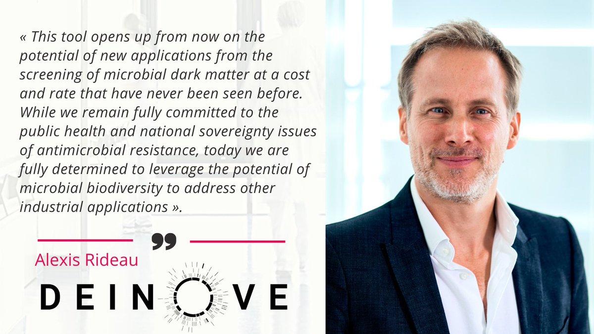 Deinove's tweet photo. First milestones of the #BoostID project, financed by the #FranceRelance plan, are reached with the integration of an ultra-high-throughput screening platform based on #microfluidic droplets to @Deinove's unique platform
#labonachip #microbialdarkmatter
https://t.co/M3EgeEiCM5 https://t.co/T4ib1aCFJZ