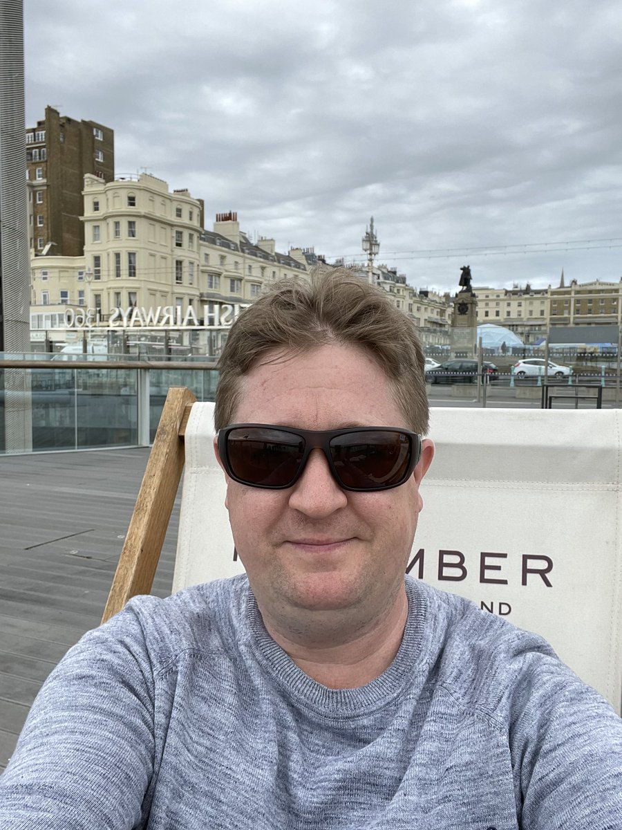 Admckdoc's tweet photo. Brighton calling!
#BOMSS22 

First stop….BA i360 sky tower thingy

@bariatricBOMSS @londonbariatric @Augishealth @roux_group https://t.co/dxaKZ3wtHq
