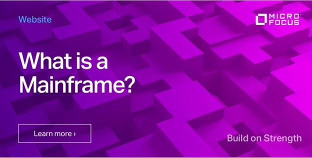 RHamilton_MF's tweet photo. Do you know what a "mainframe" is? 

Learn all about the #mainframe, from what it is, to how it can help organizations, what successful mainframe #modernization looks like, and much more from @MicroFocusCDMS:  #MyMicroFocus https://t.co/cfkiA664d2 https://t.co/AKh3RY1bQ6