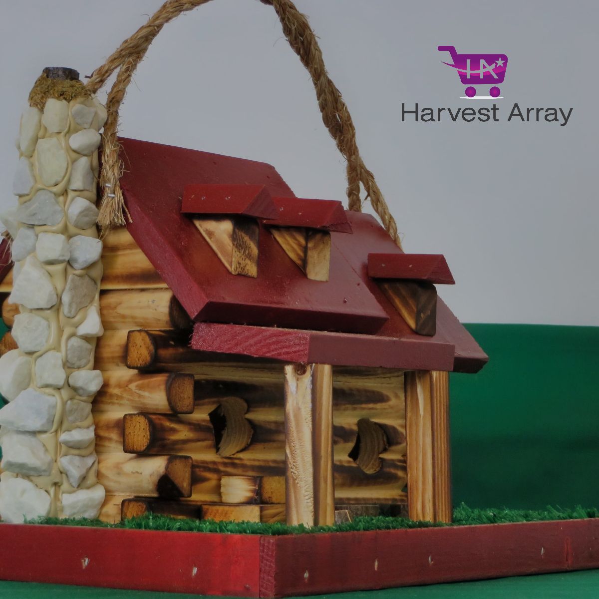 ArrayHarvest's tweet photo. Our new line of Amish made birdhouses are designed as a cute and cozy two room log cabin, old fashioned mill, and His and Hers Outhouses.  
https://t.co/EYEKB3BJKK https://t.co/1rBm1bxyfQ