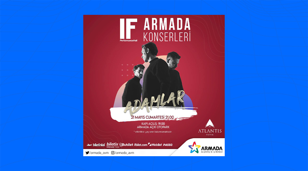 . <a href="/theadamlar/">Adamlar</a> konseri Ankara’da! <a href="/IFPerformance/">IF PERFORMANCE HALL</a>  desteğiyle RT'leyen 2 üniversiteliye çift kişilik bilet hediye! Detaylar: bit.ly/3wiWRSv