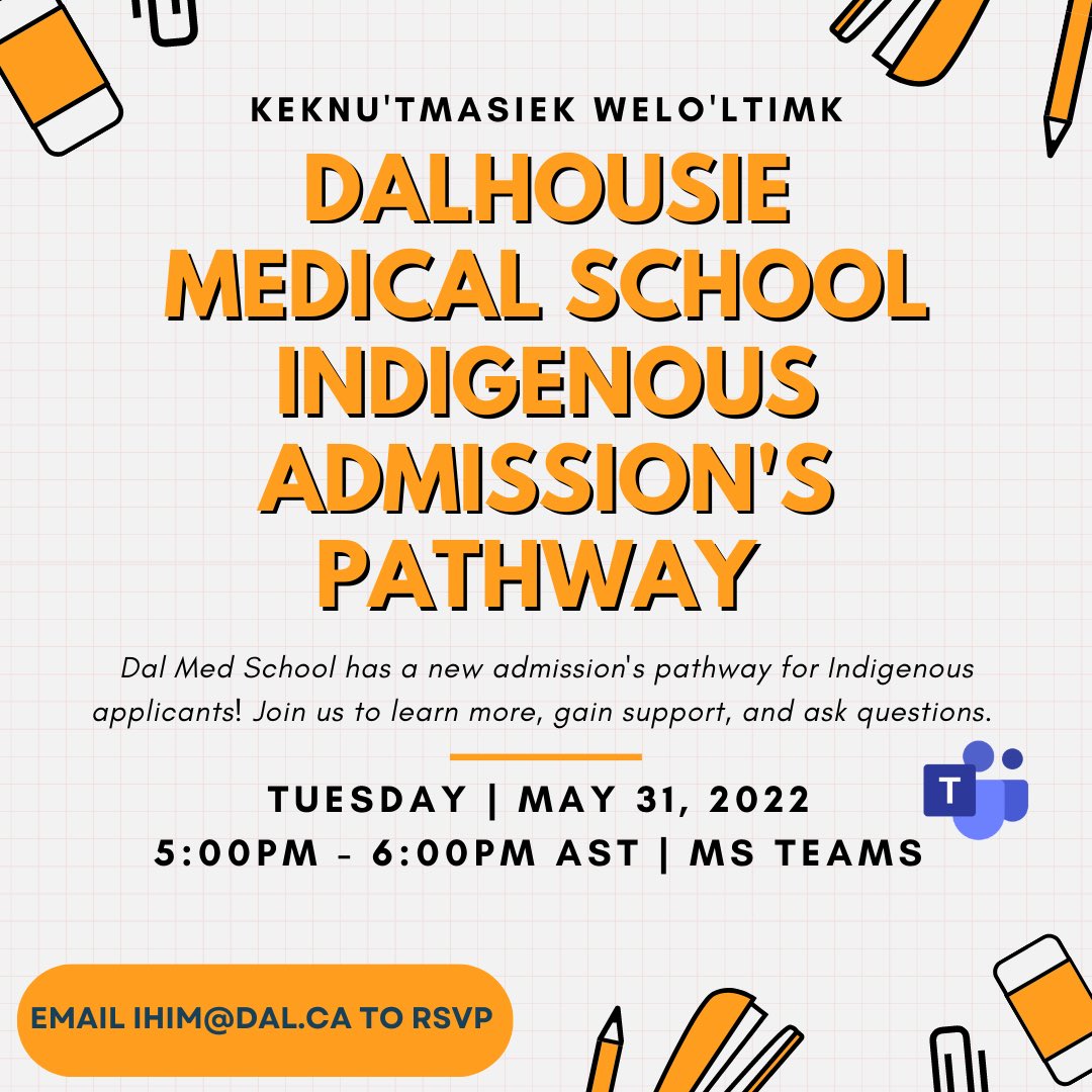 Dal Indigenous Health on Twitter "Applying to Dalhousie Medicine this
