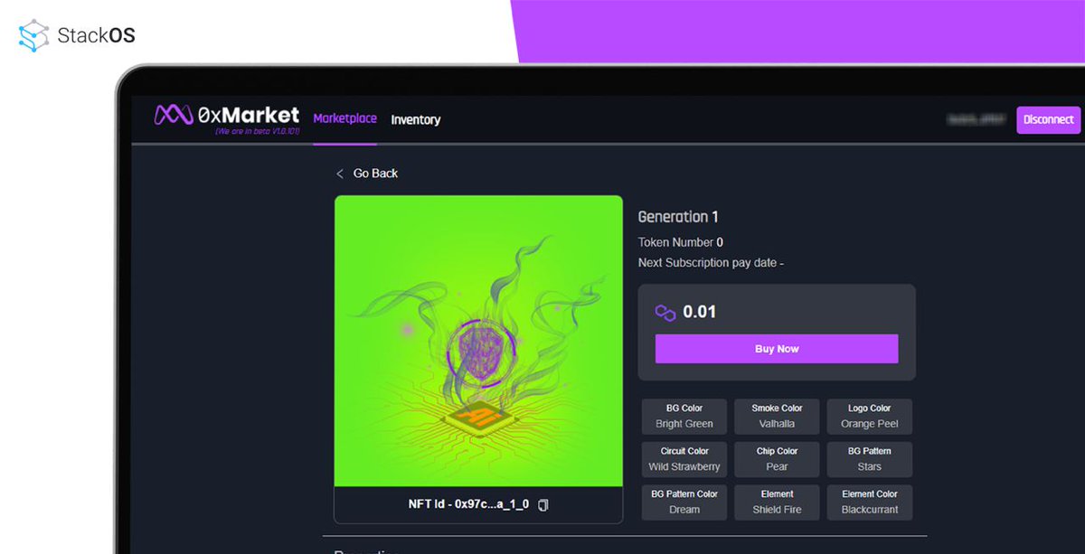 StackAI_xyz's tweet image. 🔥 MARKETPLACE UPDATE 🔥

We are excited to share the sneak-peek of the #NodeNFT marketplace 🥳

The dev team is sorting out the final touches before it goes live 💪

Stay tuned for the launch update! 🔥 

#DeCloud #AVAX #MATIC #StackOS #NFT