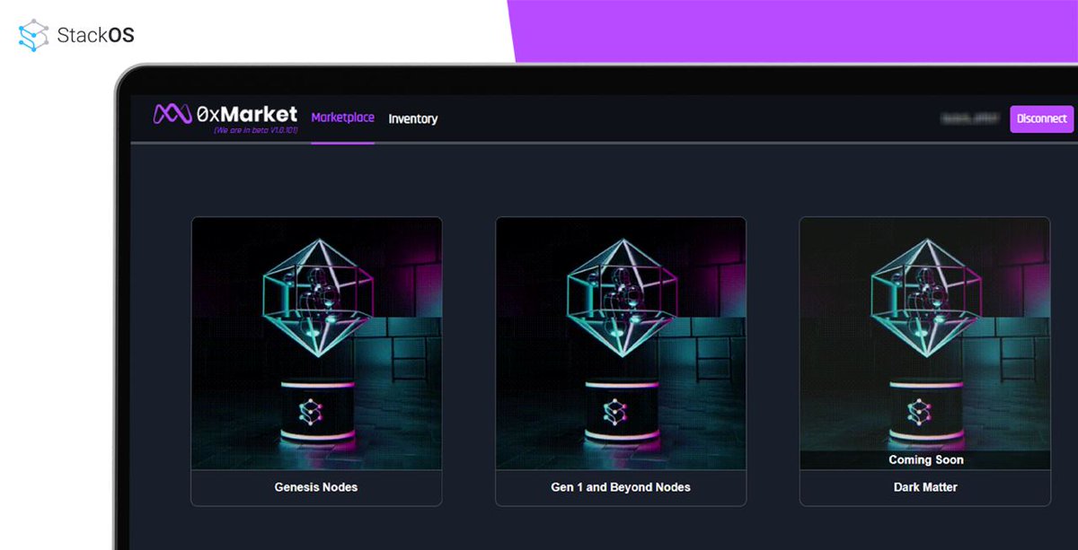 StackAI_xyz's tweet image. 🔥 MARKETPLACE UPDATE 🔥

We are excited to share the sneak-peek of the #NodeNFT marketplace 🥳

The dev team is sorting out the final touches before it goes live 💪

Stay tuned for the launch update! 🔥 

#DeCloud #AVAX #MATIC #StackOS #NFT