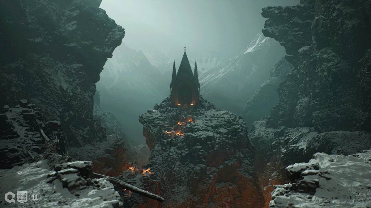 quixeltools's tweet photo. We recently revealed Ninety Days in Unreal Engine 5, a collection of stunning real-time environments made with Megascans, @Sketchfab assets, and the @UnrealEngine 5 marketplace. 

Here are some stills from the series. Scroll through and tell us which one's your favorite. ⚡ https://t.co/TxDklrNb26