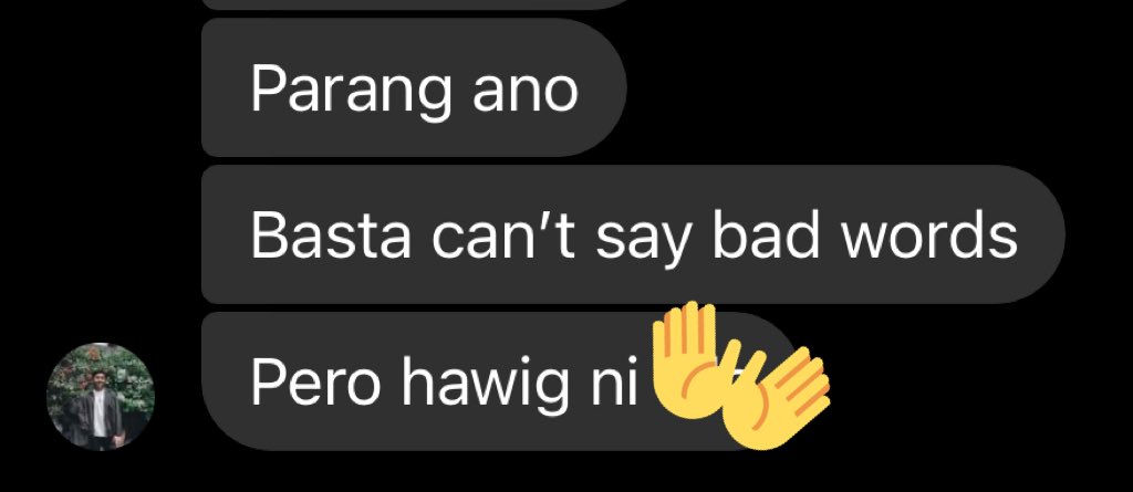 vvnndrs's tweet photo. @cjpanahon10 don’t say bad words kasi HAHAHAHAHA https://t.co/XMicEdCzLs