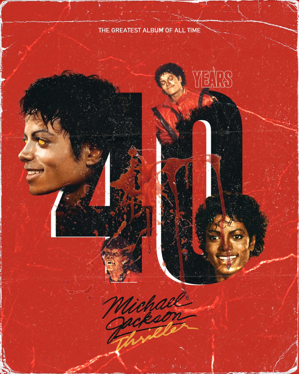 wichaeljackson's tweet photo. @michaeljackson come on, estate... #thriller40 https://t.co/M2aE8Bp9iZ