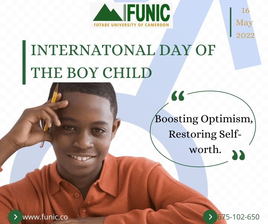 funiccameroon's tweet photo. Together let's create more platforms and resources that will promote the interest and total wellbeing of the boy child, and restore their fast waning posture and position in the society.

Visit us 👉🏾https://t.co/xIJpxfcKWo
Call us 👉🏾675102650 https://t.co/TbYB3aks9w
