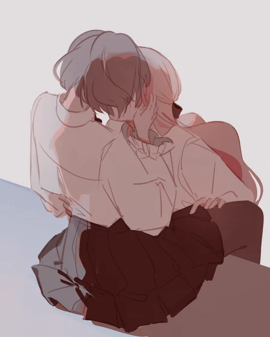 [doodle] a kiss for the rain 