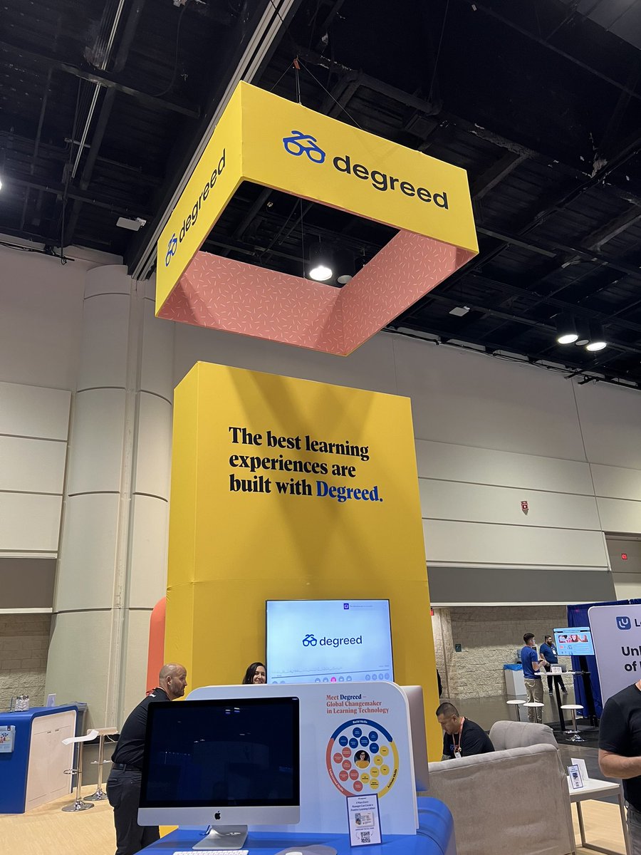 MichaelPratt146's tweet photo. #Degreed #ATD22 booth 401 https://t.co/rECPDywwzu