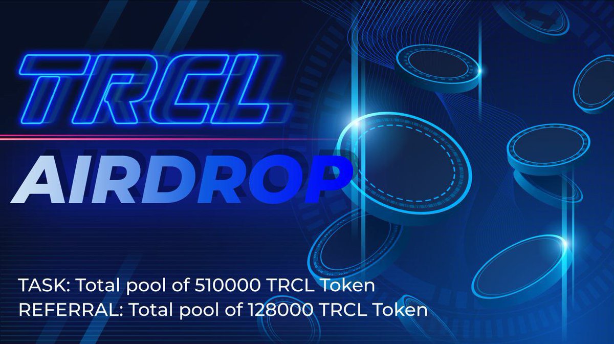 📣 Treecle Airdrop is live!

🏆 Reward for Tasks:   Up to 510,000 TRCL

👨‍👩‍👧 Referral Reward:     128,000 TRCL

👍 Like,  🔃Retweet, and 👥tag the friends in the comment!

👉 t.me/TreecleAirdrop… 👈

#cryptocurrency #Airdrop #BSC #Bitcoin #USDT #Treecle #TRCL