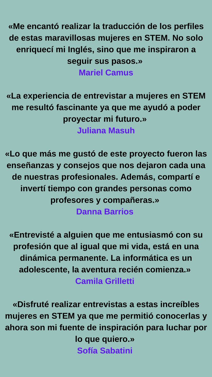 metecstem's tweet photo. Vivimos una experiencia maravillosa trabajando juntas en este concurso.
GRACIAS @wisibilizalas por la oportunidad
#wisibilízalas #wisibilizalas #ETecUM #MendozaMaravillosa https://t.co/M5oaka43jG