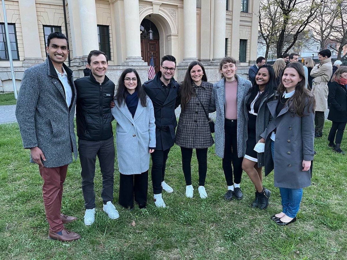 GlobalShapersMu's tweet photo. We were honored to be invited by the US General Consulate in Munich on the occasion of Transatlantic Innovation Week.

Our Climate Café project team prepared a "Climate Crisis" quiz for the event! We look forward to future collaboration! https://t.co/bu9ldequ3N