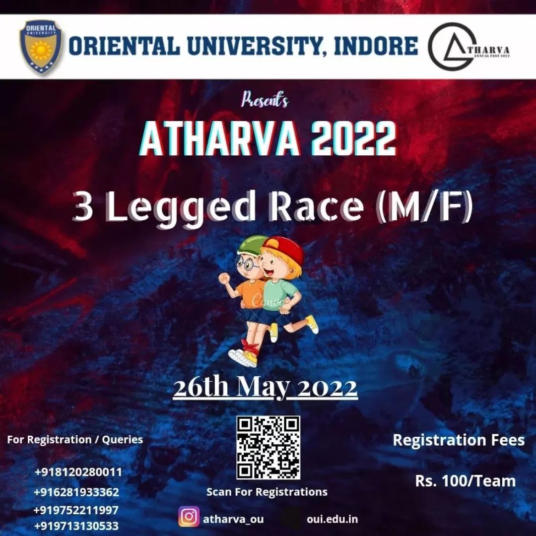 OUIndore's tweet photo. Let's tie together to run together 🥇🏆🤩🙌
For more info visit the Instagram page: @atharva_ou

Ms. Vandana Shrivastava 7049379639
Cricket Ground 26th May

#atharva2022

#collegefest #college #fest #collegelife #dance #fun #dj #festival #k #music #universityevents #cultural https://t.co/t62L86q5IE