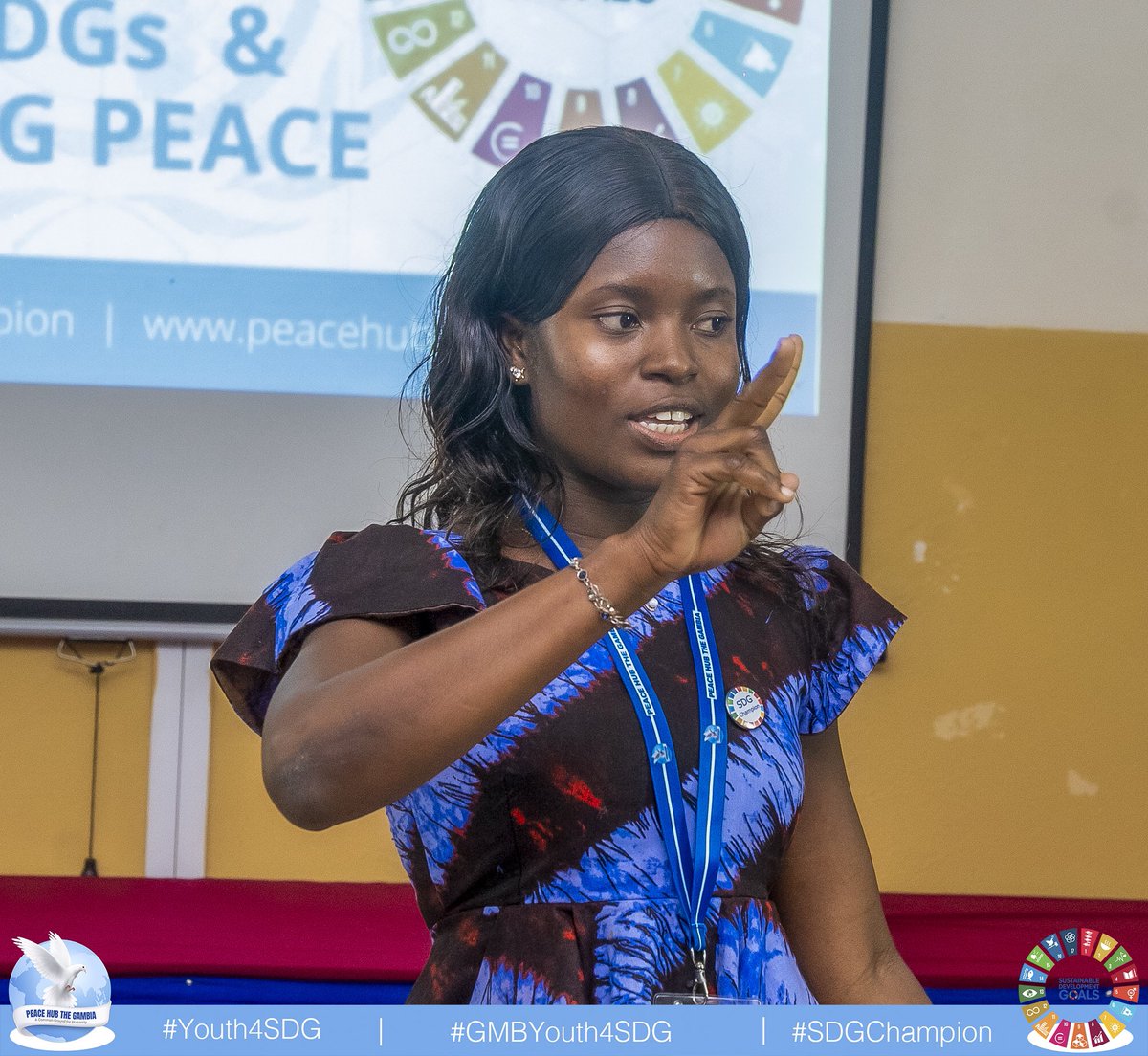 As we @GambiaPeace rolled out the SDG~Challenge in The Gambia🇬🇲, we’re certain that young people are ready to innovate solutions that will solve the problems we face as a country.

Together we can solve problems 
We are the SDGs Champions 
#GMBYouth4SDGs